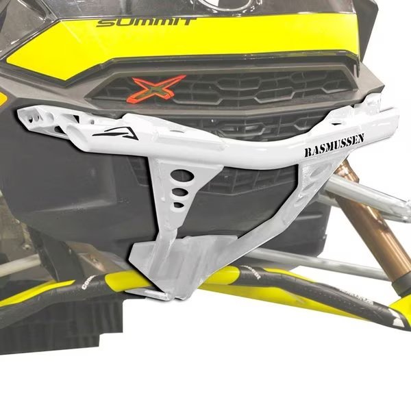 Replacement for Skinz Chromalloy Bret Rasmussen Front Bumper - White - Ski-doo 850 2017, Ilc, Mfr#: WX-KUD4-8